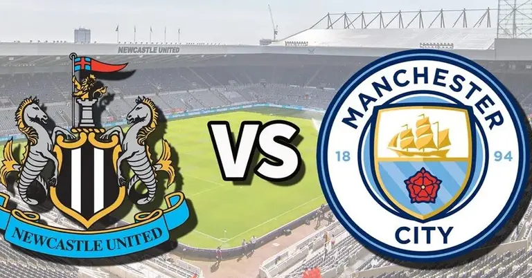 নিউক্যাসল ইউনাইটেড ও ম্যানচেস্টার সিটির লোগো